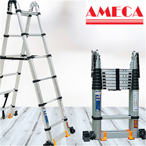 Tổng hợp bảng giá mới nhất của thang nhôm rút đơn Ameca từ thấp đến cao
