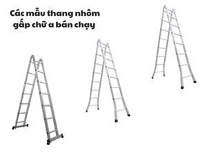 Các mẫu thang nhôm gấp chữ a bán chạy 