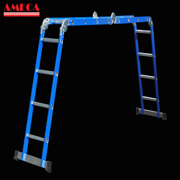 Đặc điểm nổi bật thang nhôm gấp đa năng 4 đoạn Ameca AMC-M204 new