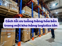 Cách tối ưu luồng hàng hóa bên trong một kho hàng logistics lớn 