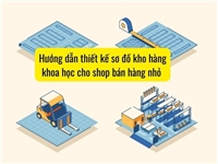 Hướng dẫn thiết kế sơ đồ kho hàng khoa học cho shop bán hàng nhỏ 